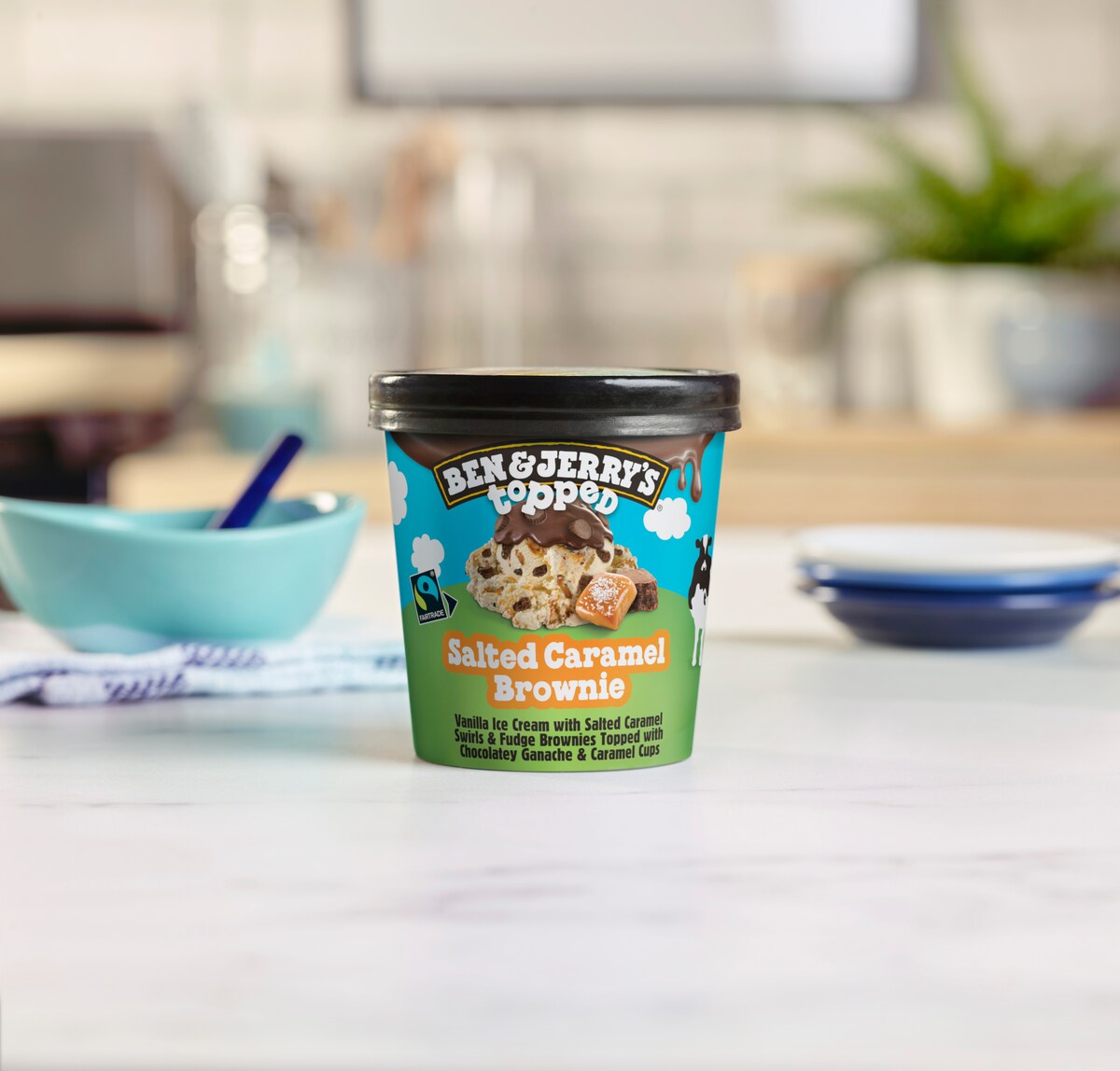Ben & Jerry's Salted Caramel Brownie Kalorien Salted Caramel Brownie Topped | Ben & Jerry’s
